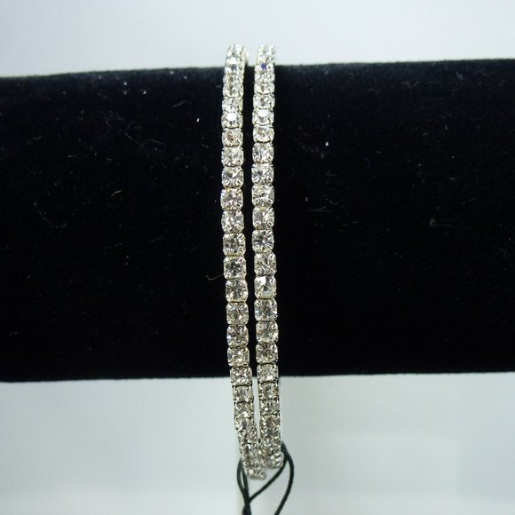 ALI KHAN RHINESTONE BRACELET - Picture 6 of 6